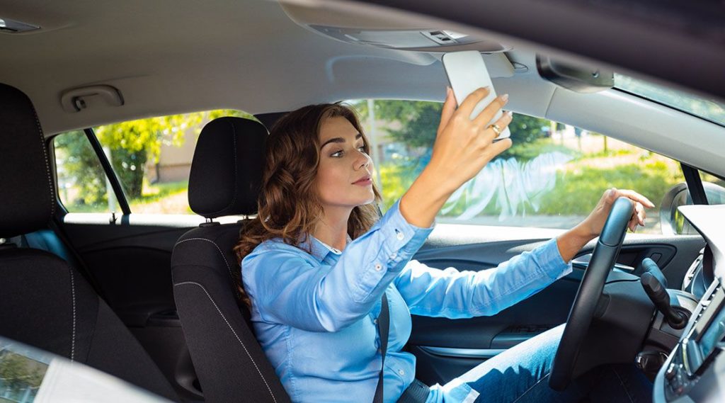 Selfies While Driving is Distracted Driving