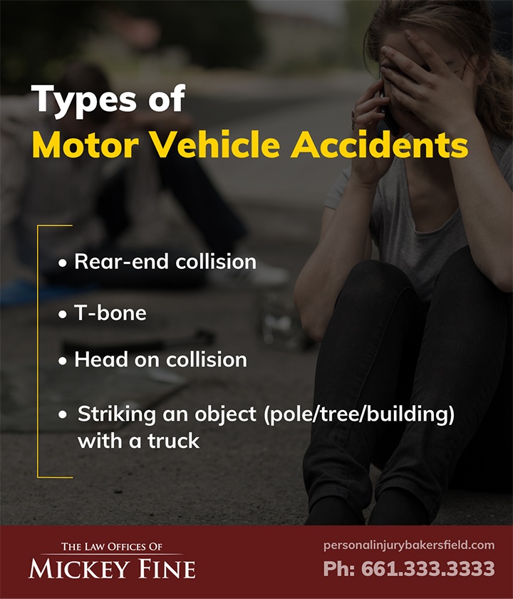 Types of Motor Vehicle Accidents