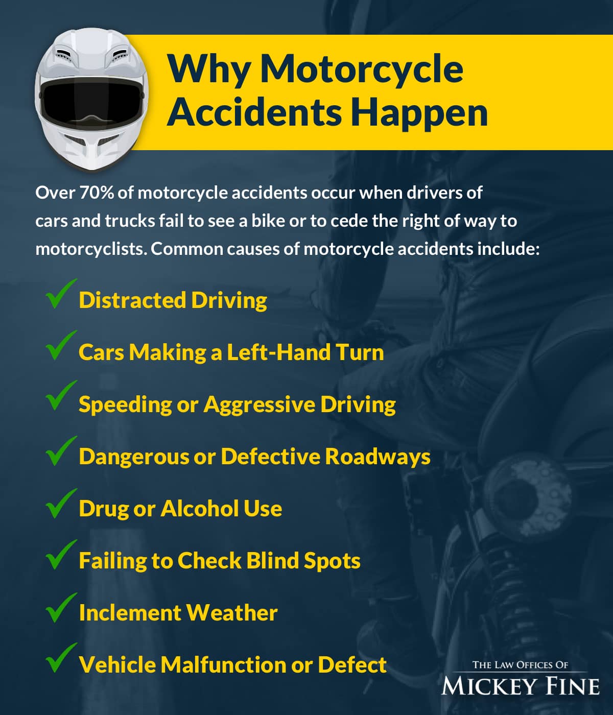 Why Motorcycle Accidents Happen