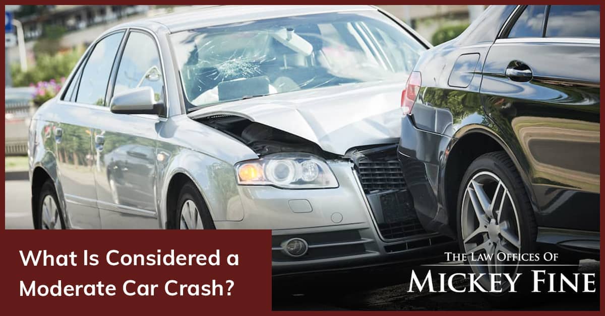 What Is a Moderate Car Accident? Bakersfield, California