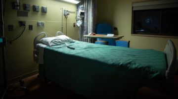 A dark hospital room after a wrongful death | The Law Offices of Mickey Fine
