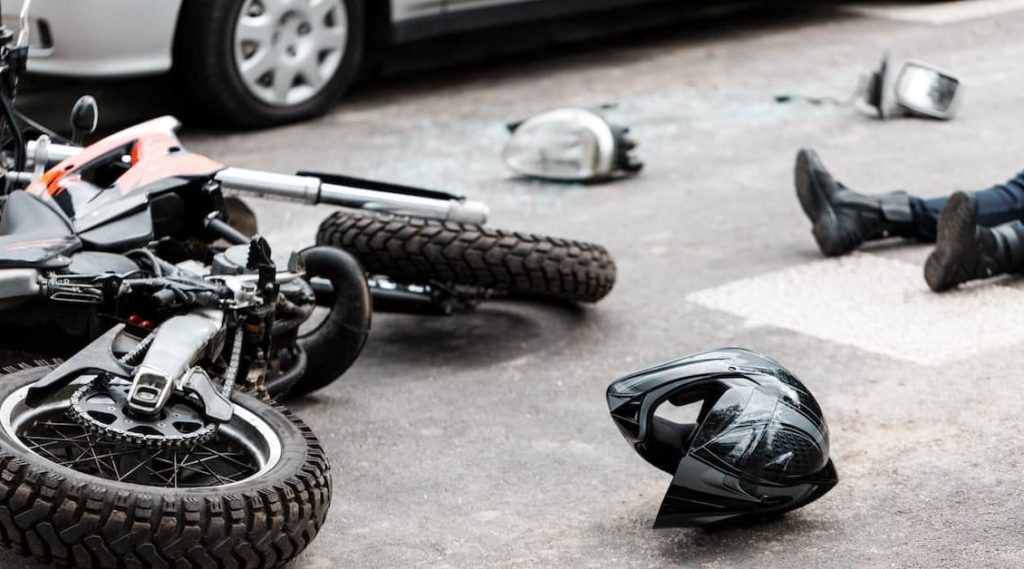 motorcycle crash in Bakersfield | The Law Offices of Mickey Fine