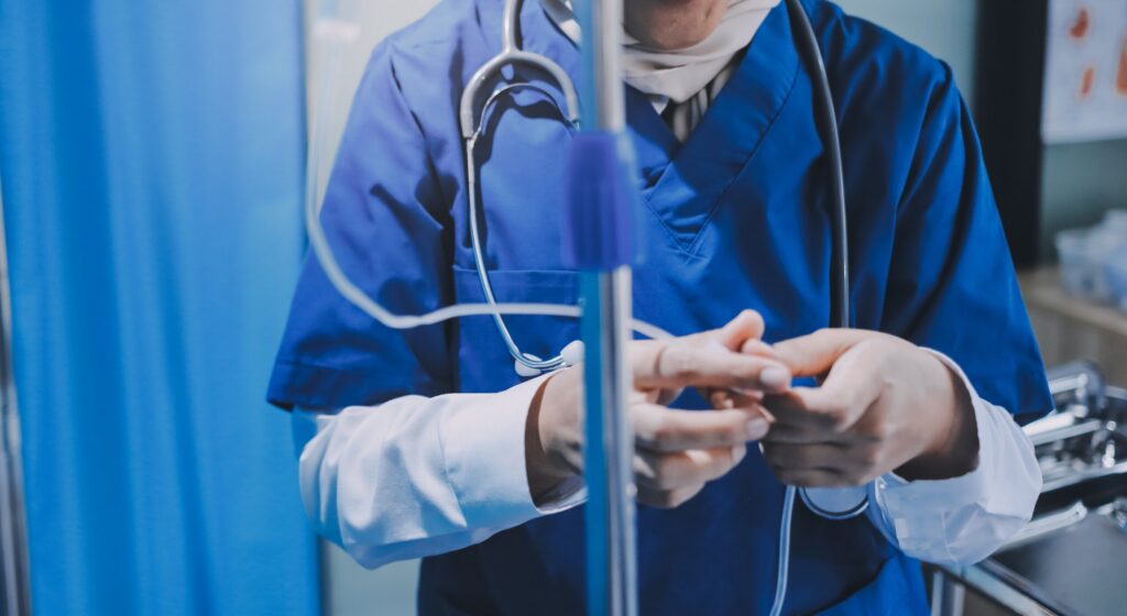 Medical treatment and end-of-life care following a fatal accident, representing the economic damages evaluated in a Bakersfield wrongful death case.